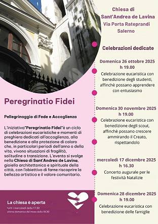 Peregrinatio fidei - un viaggio di fede e comunità nella chiesa di sant’andrea de lavina